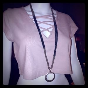 Charlotte Russee crop top